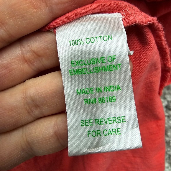 Lilly Pulitzer Tunic Womens Small Pink Beaded Pullover‎ Roll Tab Resort READ - Picture 7 of 14